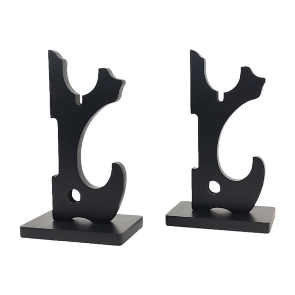 yotijay Adjustable Flute Tabletop Display Stand for Japanese Accessories 2 Tiers