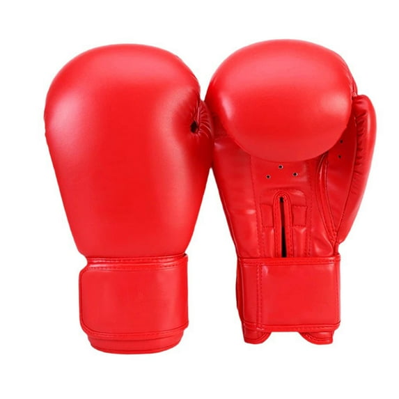 yotijay Adult Boxing Gloves Breathable Ventilation Training Sparring Pads for Kickboxing Red