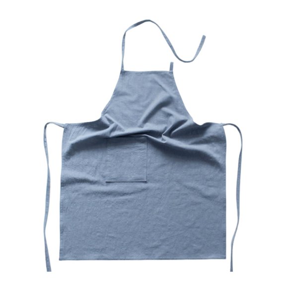 yotijay Ainting Apron Chef Apron Bib Linen Apron for Artist Cafe Gardening Work Painting blue