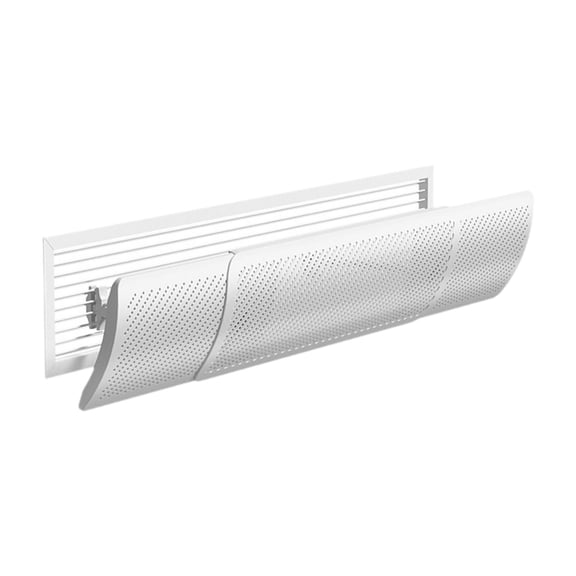 yotijay Air Deflector Air Deflector Telescopic Windshield Air Diverter Cover 58.5cm to 95.5cm