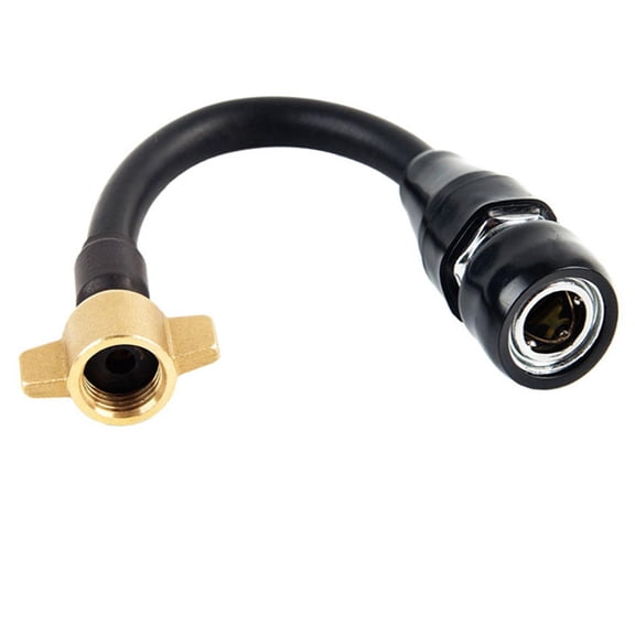 yotijay Air Valve Pipe Compressed Air Connector Tube Professional Quick Connect Adapter 60cm