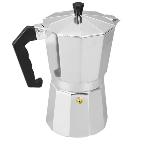 yotijay Aluminum Coffee Maker Coffee Cup Expresso Latte Percolator 3 Cups