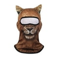 thumbnail image 1 of yotijay Animal Balaclava Face Balaclava Ski for Outdoor Sports Climbing Summer Lion, 1 of 7