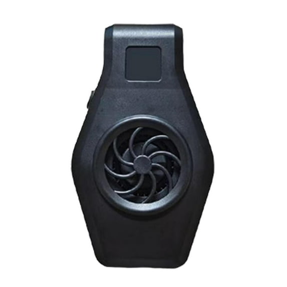 yotijay Aquarium Chiller Adjustable Speed Aquarium for Home Reptiles black