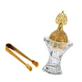 thumbnail image 1 of yotijay Arabian Burner with Tongs 4.5x14cm Rose Embossed for, 1 of 9