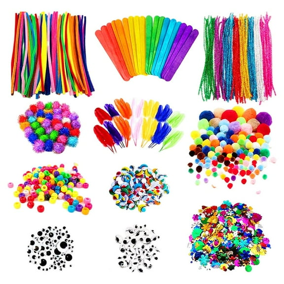 yotijay Arts and Crafts Supplies for Kids Craft Art Supply Kit for Adults and Kids All in Crafting School Homeschool Supplies Arts Set