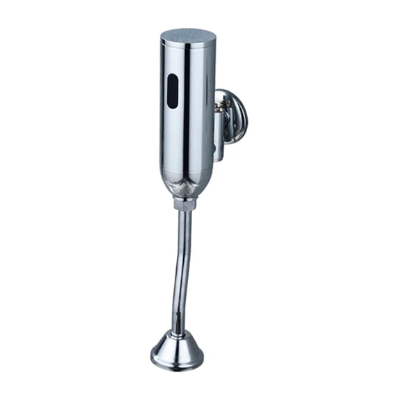 yotijay Automatic Infrared Sensor Urinal Flush Valve Toilet Wall Mounted Flusher Adjustable Battery Powered