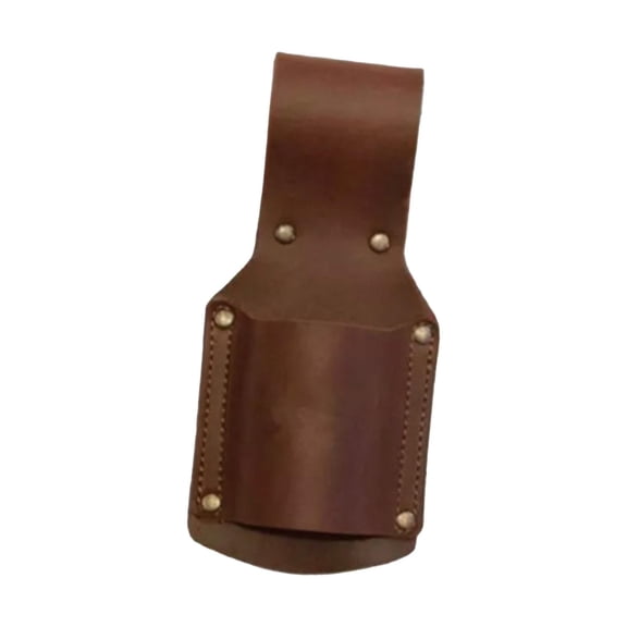 yotijay Axe Hanger Belt Hanging Heavy Duty Tool for Wodwork Pliers Handcraft brown