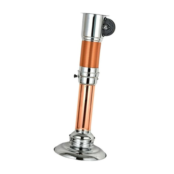yotijay BBQ Exhaust Pipe Stretchable Vent Pipe Practical Pipe Chimney Extendable Exhaust Copper