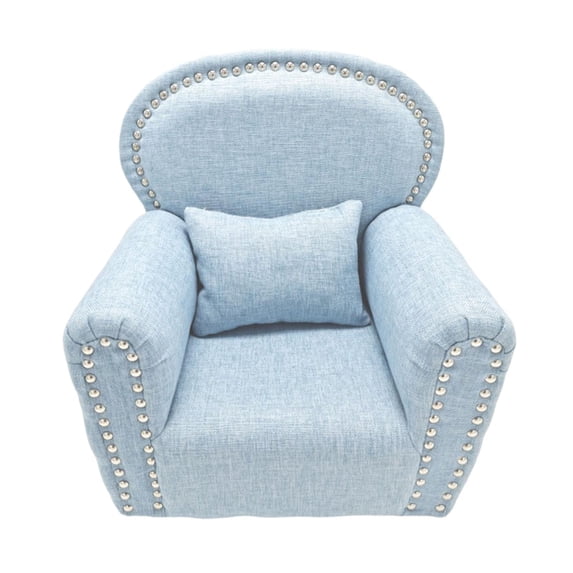 yotijay Baby Prop Chair Accessories Multipurpose Infant Decor Mini Posing Sofa Blue