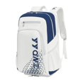 thumbnail image 1 of yotijay Badminton Backpack Badminton Bag Large Capacity Racket Bag for Sports White Dark Blue, 1 of 8