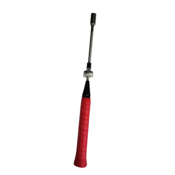 yotijay Badminton Racket Swing Trainer Professional Finger Wrist Force Trainer Trainning Red
