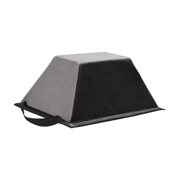 yotijay Balance Board Cheerleading Balance Training Accessory Versatile Lightweight Core black