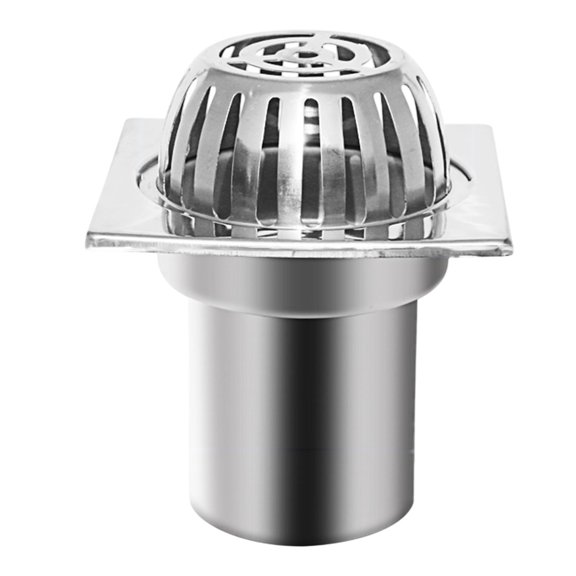 yotijay Balcony Floor Drain Convenient Practical Anti Blocking for Home Outdoor Yard 5inch