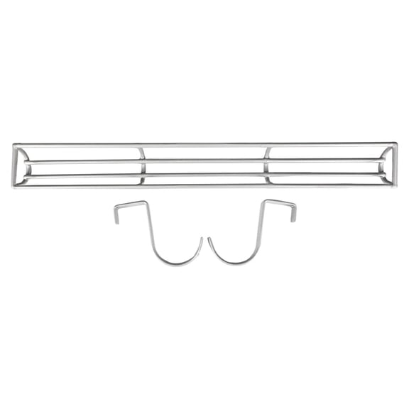 yotijay Ball Falling Rail Billiard Table Pocket Track Soft Rubber Iron Easy Install Pool Silver