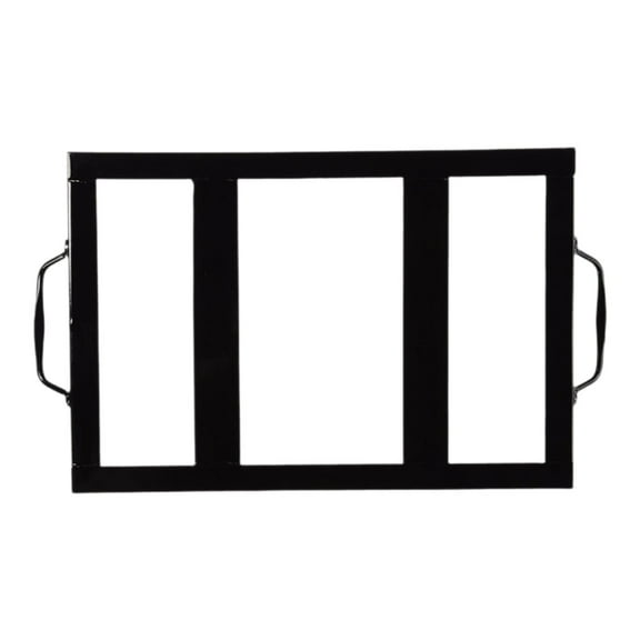 yotijay Barbecue Tray Tray for Block , Block Not Included, BBQ Grill Pan Smoked