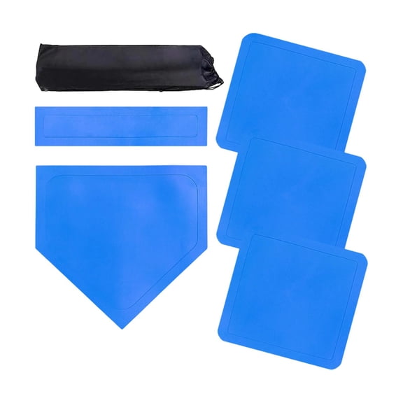 yotijay Baseball Base Set Baseball Training Equipment for Leagues Gym Indoor Outdoor blue