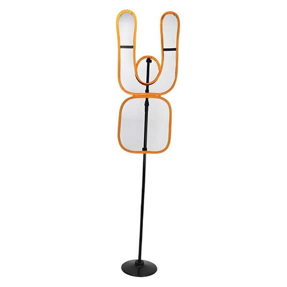 yotijay Basketball Dummy Defender Adjustable Multipurpose Defense Wall Practice Training