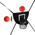 thumbnail image 1 of yotijay Basketball Hoop for Trampoline Basketball Frame for Kids Adults Easy to Assemble with two balls, 1 of 9