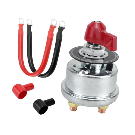 yotijay Battery Disconnect Switch Battery Cut Off Switch for Boat Vehicle Truck