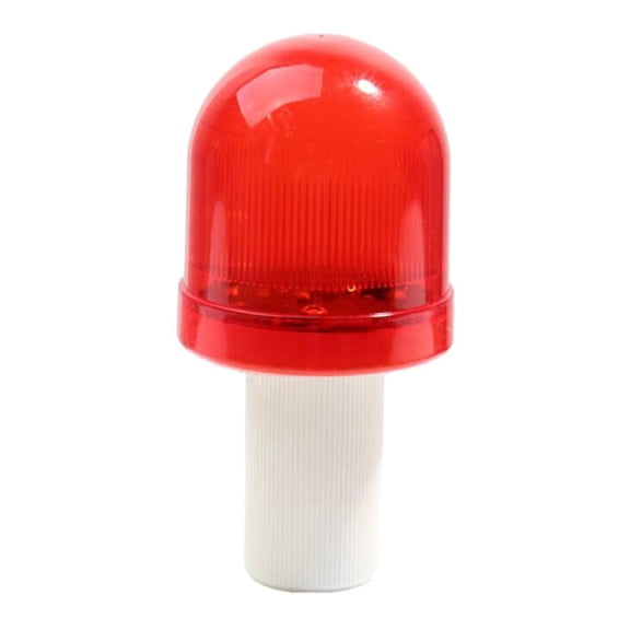 yotijay Battery Powered LED Warning Lamps Emergency Beacon Light with 3 Modes Red