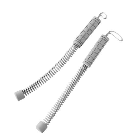 yotijay Battle Ropes Exercise Bar Professional Spring Bar Weighted Battle Ropes Training Gray