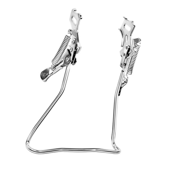 yotijay Bicycle Rear Kickstand Heavy Duty Bike Drop Stand Steel Frame Support Double Leg for 20 inch