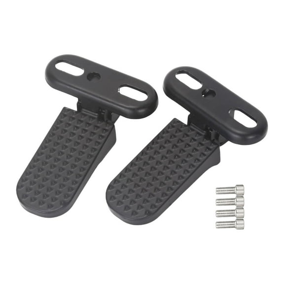 yotijay Bicycle Rear Pedals Anti Slip Portable Easy Installation Universal Quick Release
