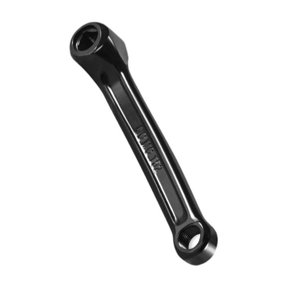 yotijay Bike Crank Left Arm Bike Crank Arm Portable Parts Black Accessories Professional 152mm
