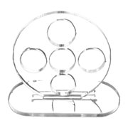 yotijay Billiard Cue Case, Pool Cue Case, Multi-Purpose Lightweight Transparent Billiard