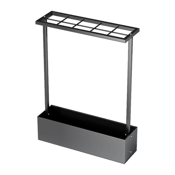 yotijay Billiard Pool Cue Rack Floor Stand Billiards Accessories,Vertical Stable Storage black