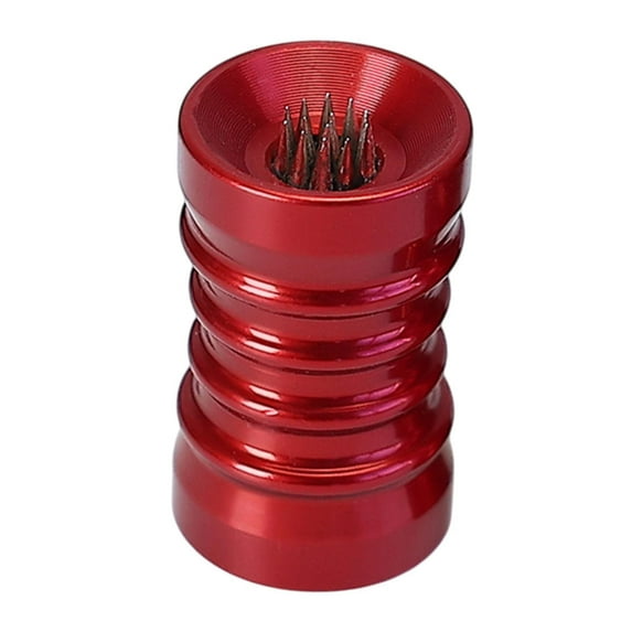 yotijay Billiard Pool Cue Tip Shaper Metal Cue Stick Shaper Pool Cue Tip Repair Tool Red