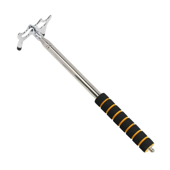 yotijay Billiards Cue Stick Bridge Retractable Billiards Rod Stick Rack with Bridge Head Low Head