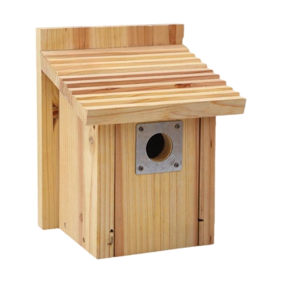 yotijay Bird House Creative Multifunction Decor Outside Birdhouse for Gift
