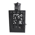 thumbnail image 1 of yotijay Black Halloween Hanging Candle Lantern Tabletop Decoration 9x9x19.5cm Heavy Duty A, 1 of 9