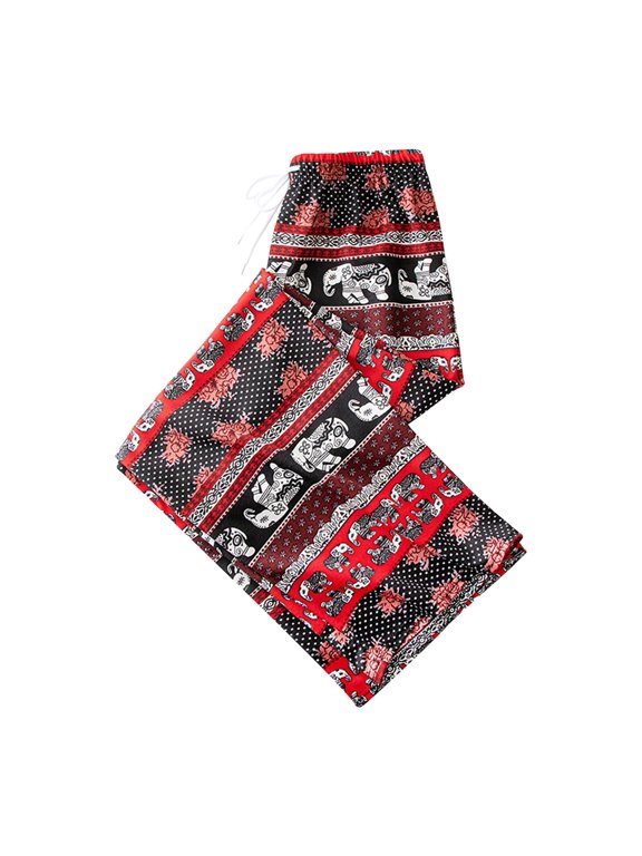 Boho Harem Pants Elephant Women Pants Thai Casual Clothing Wide Leg, Hippie
