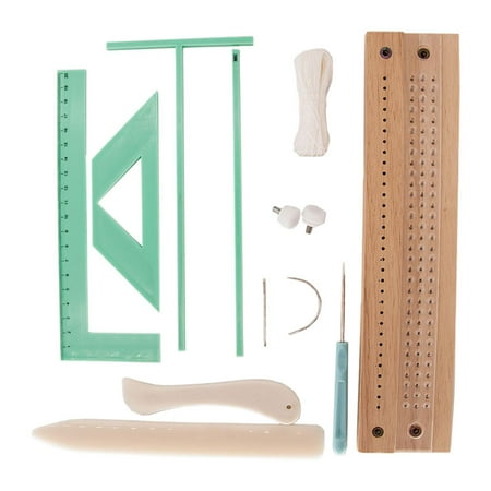 yotijay Book Binding Kits Book Cover Guide for Beginners Book Binding Starter Tool Waxed