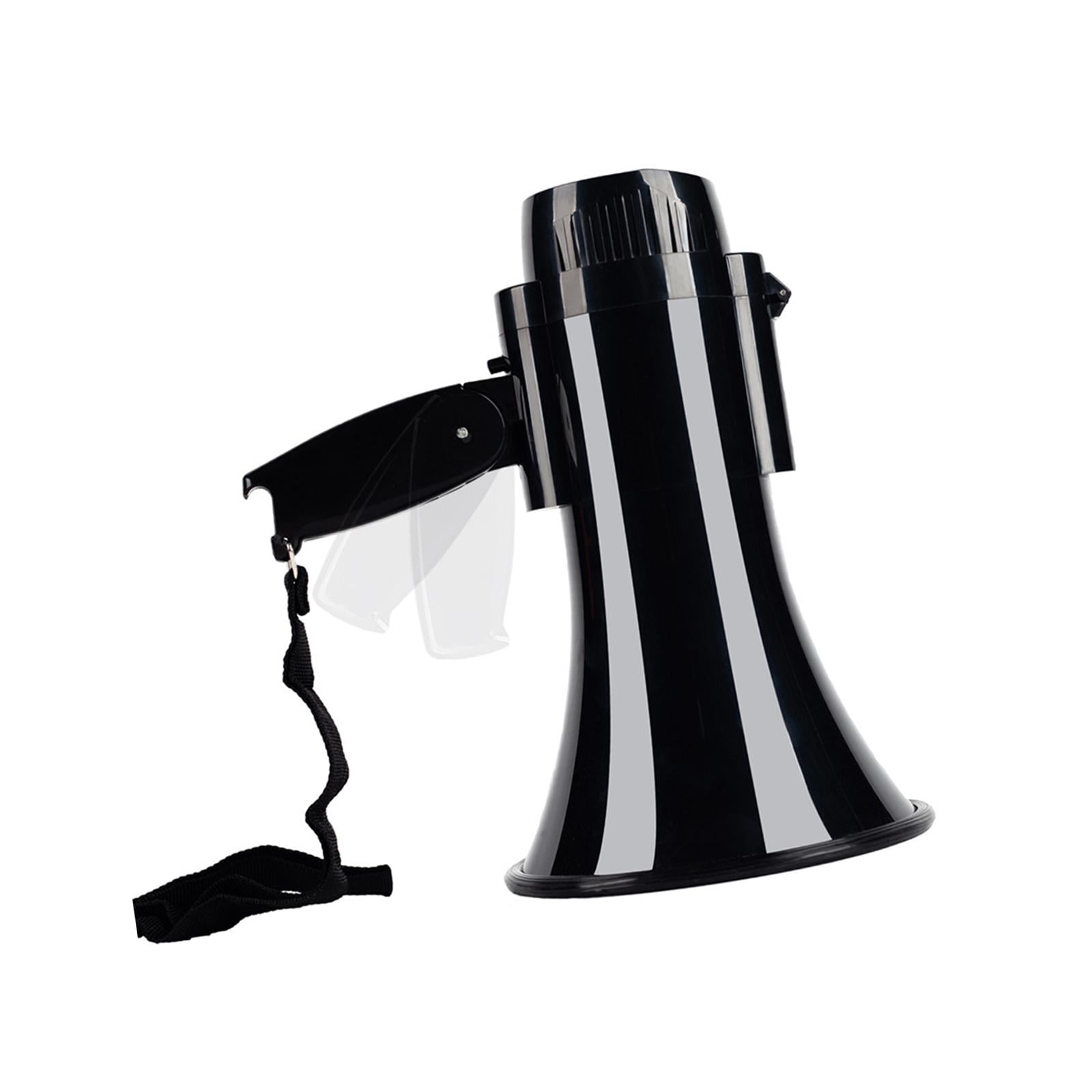 yotijay Bullhorn Megaphone 30W Foldable Handle Amplifier for Hockey Football Coaches