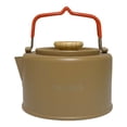 thumbnail image 1 of yotijay Camping Kettle 1.2L Outdoor Hiking Kettle Camping Tea Kettle Camp Tea Coffee Pot brown, 1 of 9
