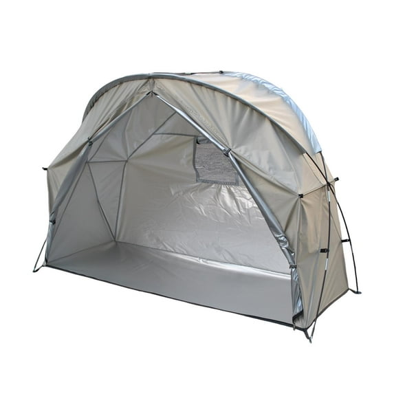 yotijay Camping Tent Compact Backpacking Tent for Mountaineering Backpacking Fishing Khaki