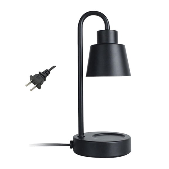 yotijay Candle Warmer Lamp Table Lamp for Decoration Home Bedroom Black