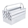 thumbnail image 1 of yotijay Cantilever Tool Box Organizer Wear Resistant Lockable Sturdy Container Stainless 3 Tier, 1 of 9