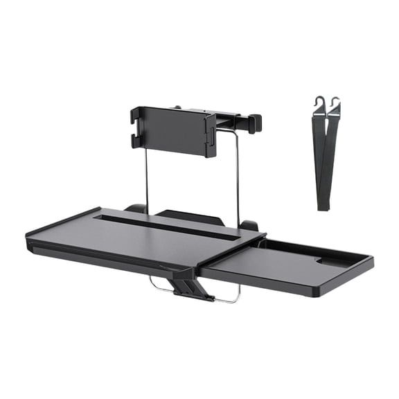 yotijay Car Back Seat Food Tray Table Car Laptop Desk for Rear Passenger Eating with Phone Holder