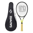 thumbnail image 1 of yotijay Carbon Fiber Adult Tennis Racquet Training Garden Carbon Fiber Tennis Racket Yellow, 1 of 9