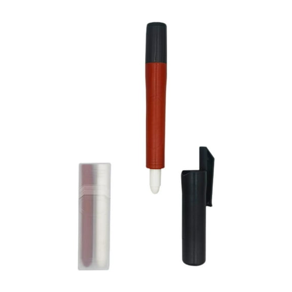 yotijay Carpenter Marker Pencil Multifunctional Scribing Marking for Wood Red Case