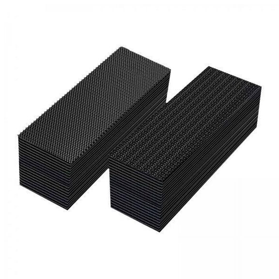 yotijay Carpet Sticker,Carpet Stickers Area Rug Hard Floor Tile,Carpet Tape Grippers for Rug Sided Bathroom,Rug Stopper Prevent Sliding Wood Floor Kitchen,Non Slip Reusable Washable Double