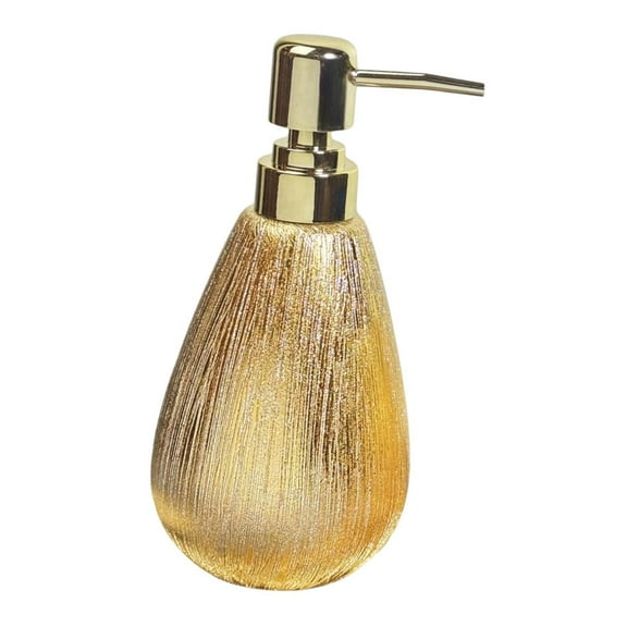 yotijay Ceramic Soap Dispenser Bathroom Liquid Container for Home Countertop Kitchen