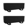 thumbnail image 1 of yotijay Chair Armrest Pad Chair Arm Rest Cover Soft Comfortable Washable Removable Elbow Black, 1 of 9