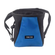 yotijay Chalk Bag Organizer Drawstring Pouch Storage Bag for Gymnastics Training Workout Black