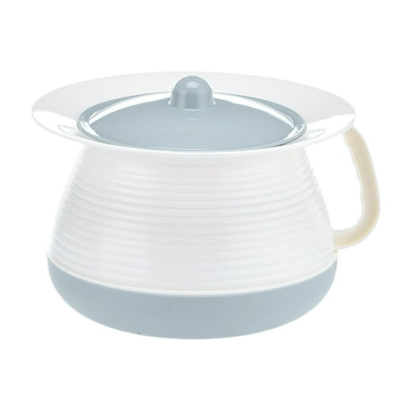 yotijay Chamber Pot Urine Bucket Urinal Night Urine Jug for Children Adults Home Use blue